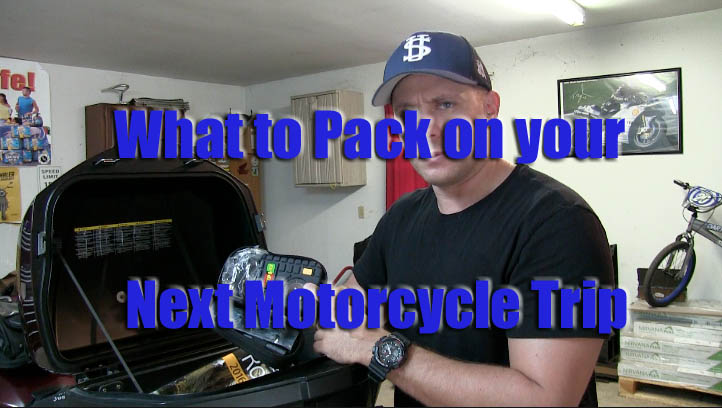 How to pack your motorcycle